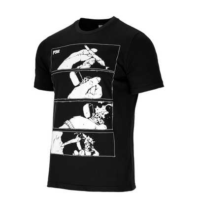 トップス dttk Dudek P56 - P56 DDK T-shirt koszulka kolor czarny.